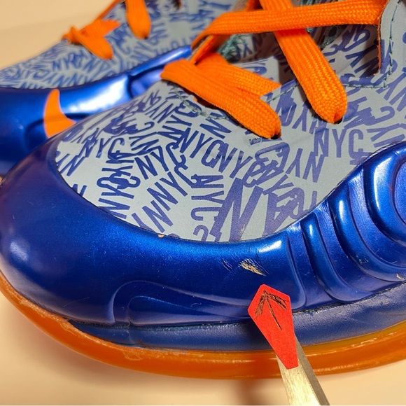Nike Air Max Hyperposite ’NYC’ 524862-448 Men’s Sneakers Size 9 (Year 2012) - Picture 12 of 14